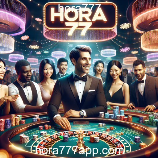 Experimente a Emoção do Cassino Ao Vivo no Hora777
